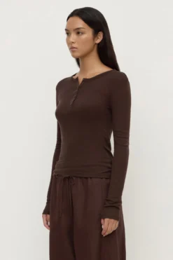 Nora Merino Wool Henley