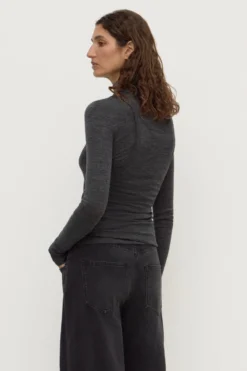 Nora Merino Wool Layered Turtleneck