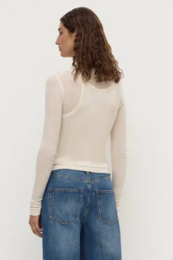 Nora Merino Wool Layered Turtleneck
