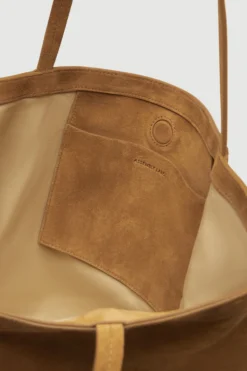 Paige Suede Tote Bag