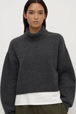 Paris Wool Cashmere Knit Turtleneck