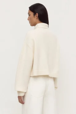 Paris Wool Cashmere Knit Turtleneck