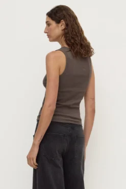 Robyn Scoop Neck Rib Tank