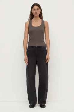 Robyn Scoop Neck Rib Tank