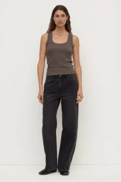 Robyn Scoop Neck Rib Tank