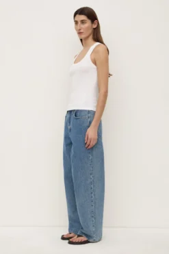 Robyn Scoop Neck Rib Tank