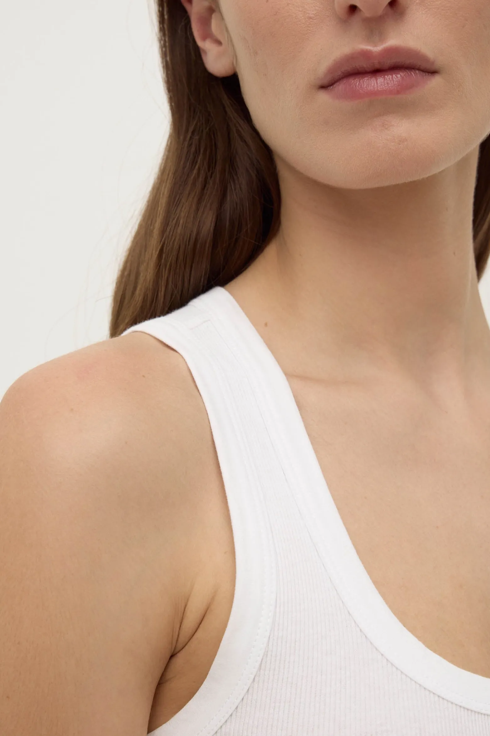 Robyn Scoop Neck Rib Tank