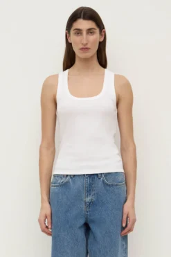 Robyn Scoop Neck Rib Tank