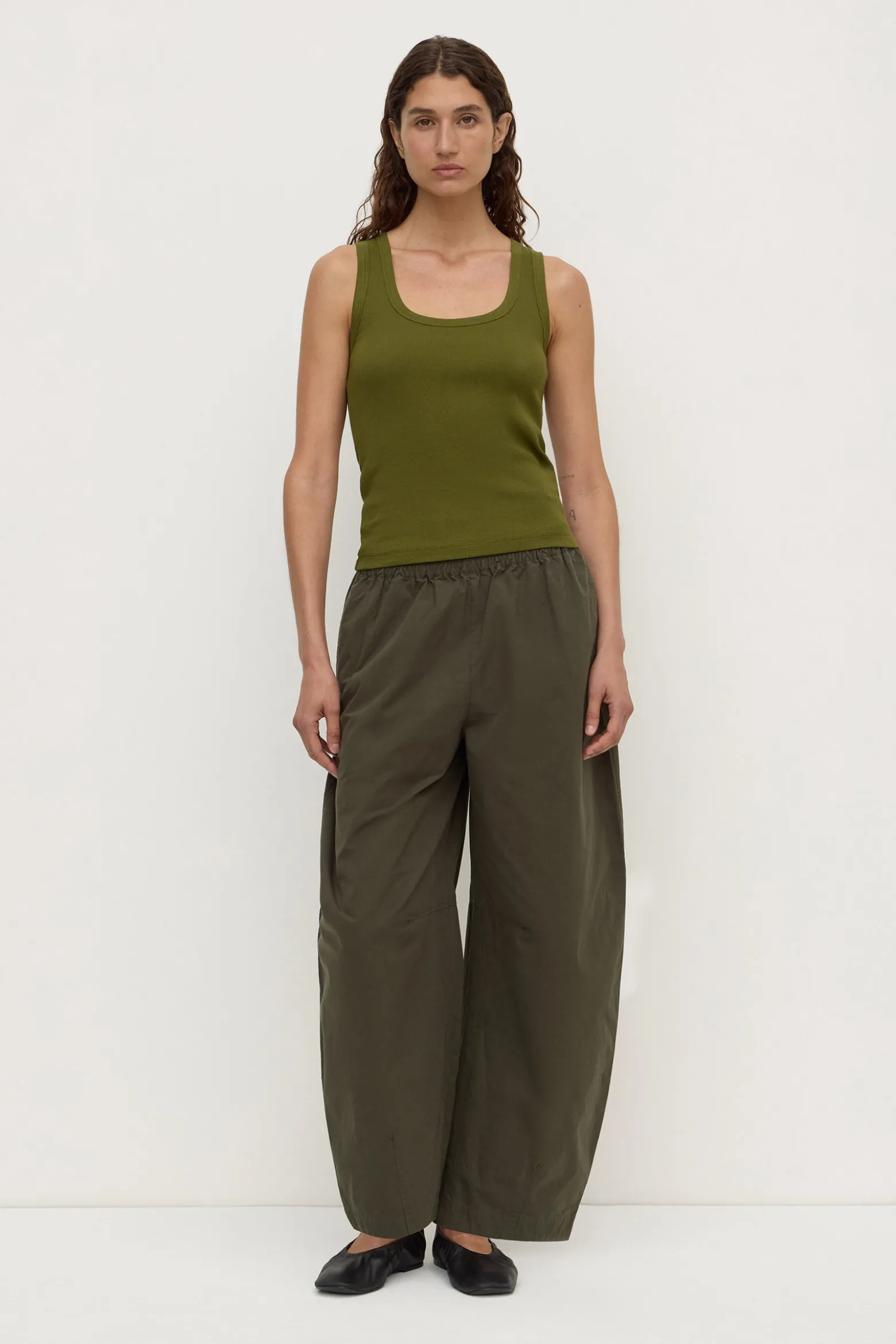 Robyn Scoop Neck Rib Tank