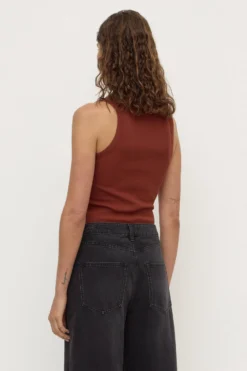 Robyn Scoop Neck Rib Tank