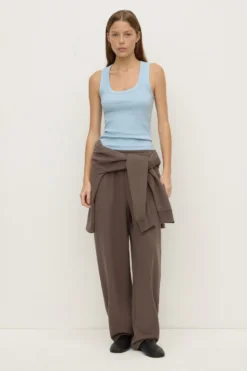 Robyn Scoop Neck Rib Tank