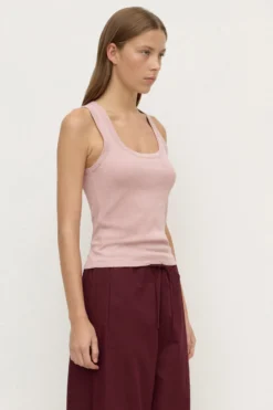 Robyn Scoop Neck Rib Tank
