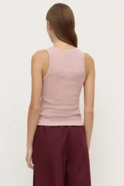 Robyn Scoop Neck Rib Tank