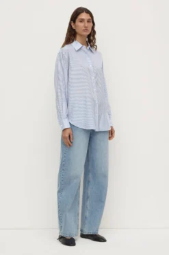 Spencer Stripe Silk Shirt