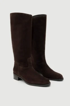 Stevie Suede Riding Boot