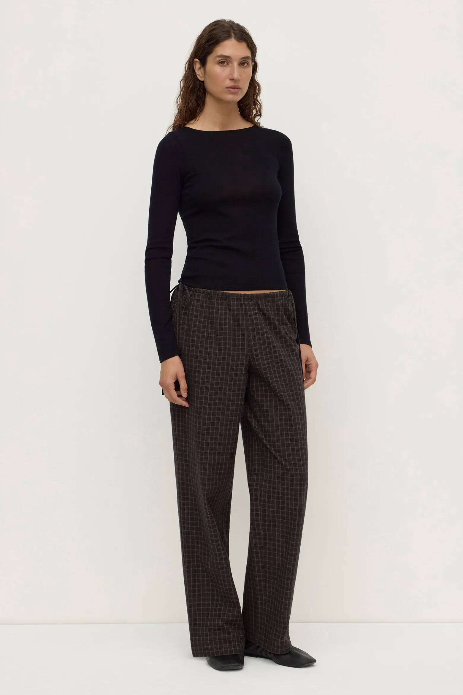 Tatiana Wool Long Sleeve Top