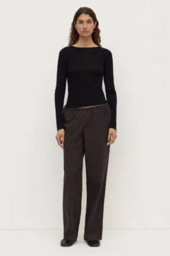 Tatiana Wool Long Sleeve Top