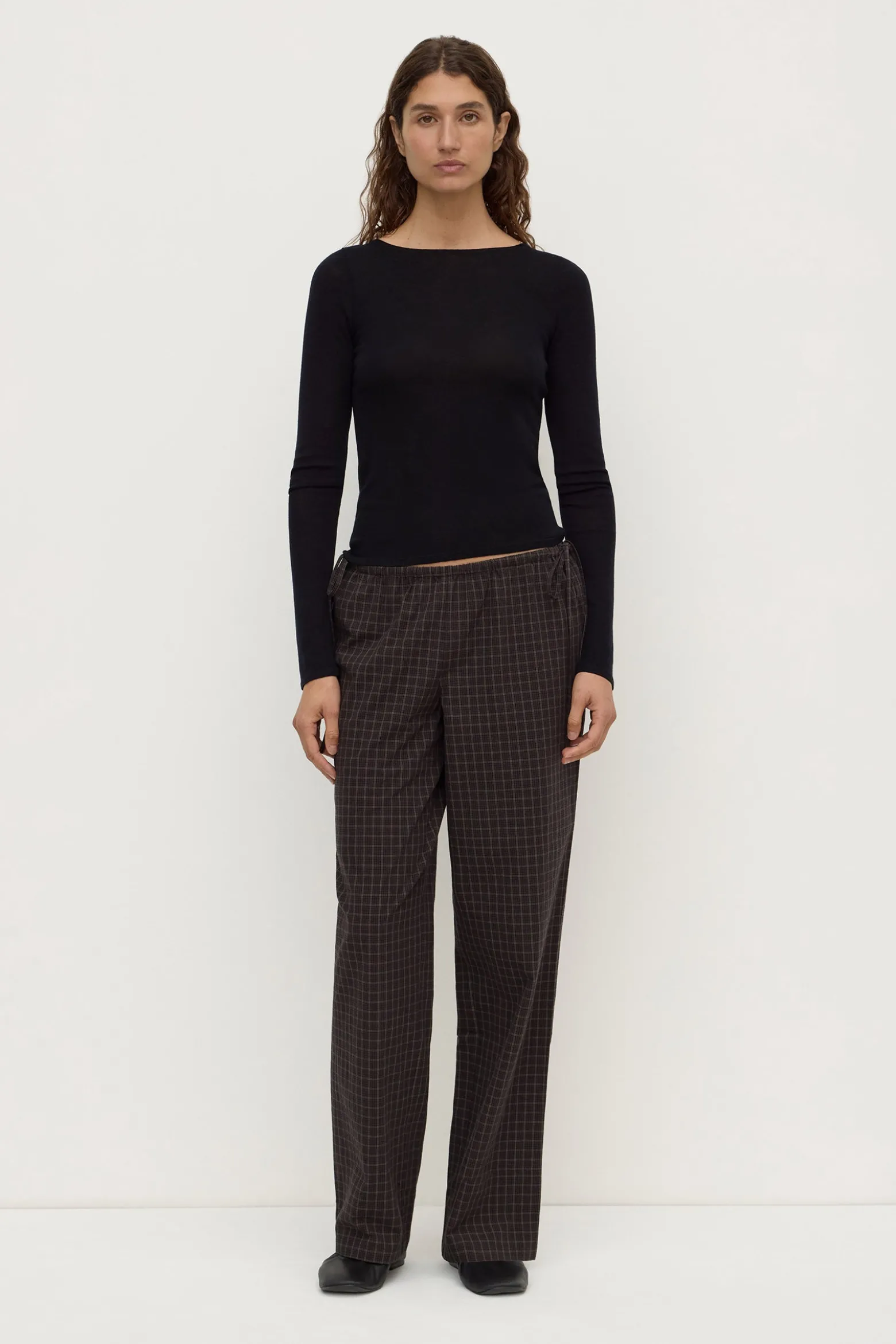 Tatiana Wool Long Sleeve Top