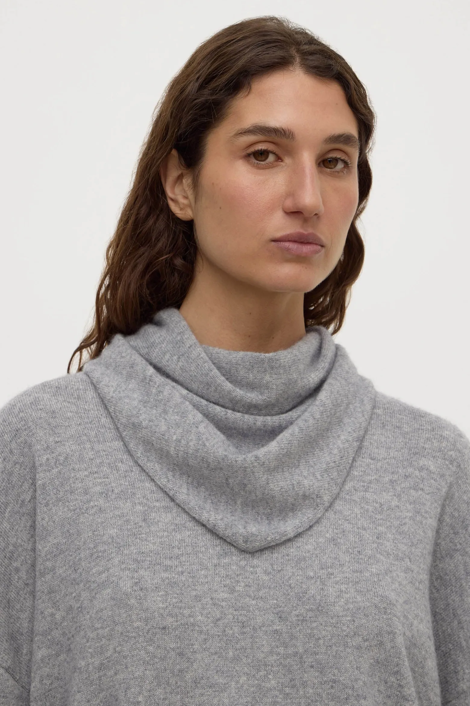 Triangular Cashmere Scarf