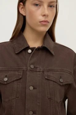 Womens Cropped Denim Jacket