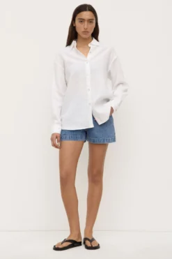 Womens Everyday Linen Shirt